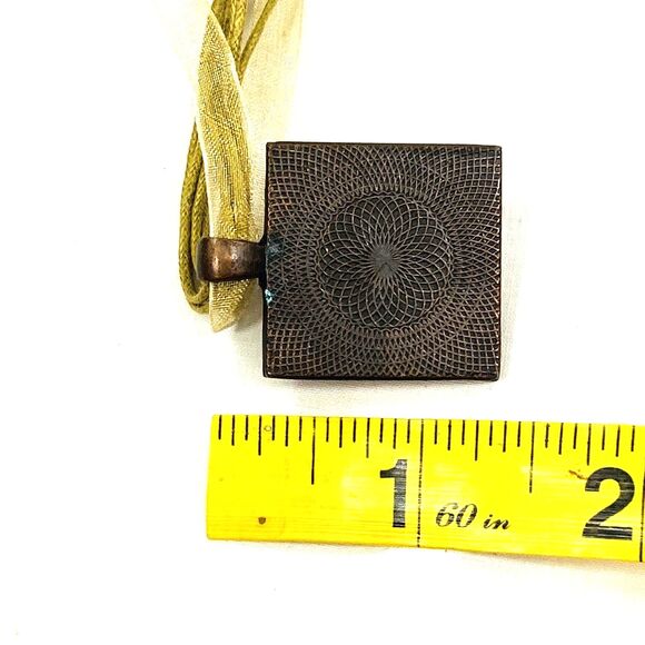 Sheep Incognito Necklace Art Pendant Yarn Wool Knit C Togel OG Custom Glass Farm - Picture 9 of 10